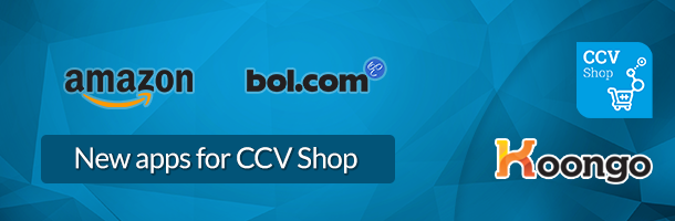 Bol.com und Amazon Apps für CCV Shop!
